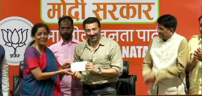 Actor Sunny Deol joins BJP