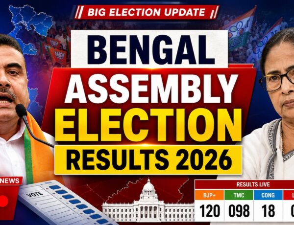Bengal Assembly Election Results 2026: Mamata Loses, Suvendu Adhikari Wins Bhabanipur