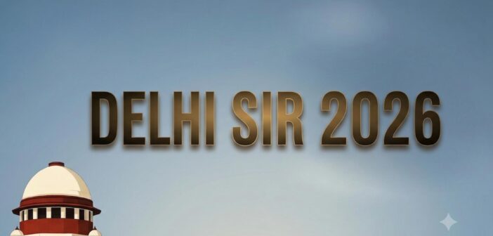 Delhi SIR notices 2026