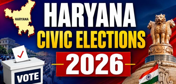 Haryana Civic Elections 2026