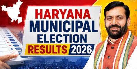 Haryana Municipal Election Results 2026: BJP Wins 6 of 7 Key Civic Posts