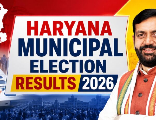 Haryana Municipal Election Results 2026: BJP Wins 6 of 7 Key Civic Posts