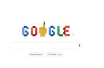Today Google Doodle in India Marks the start of Lok Sabha Election 2019
